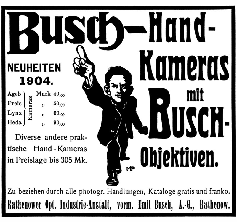 Busch Hand Kameras