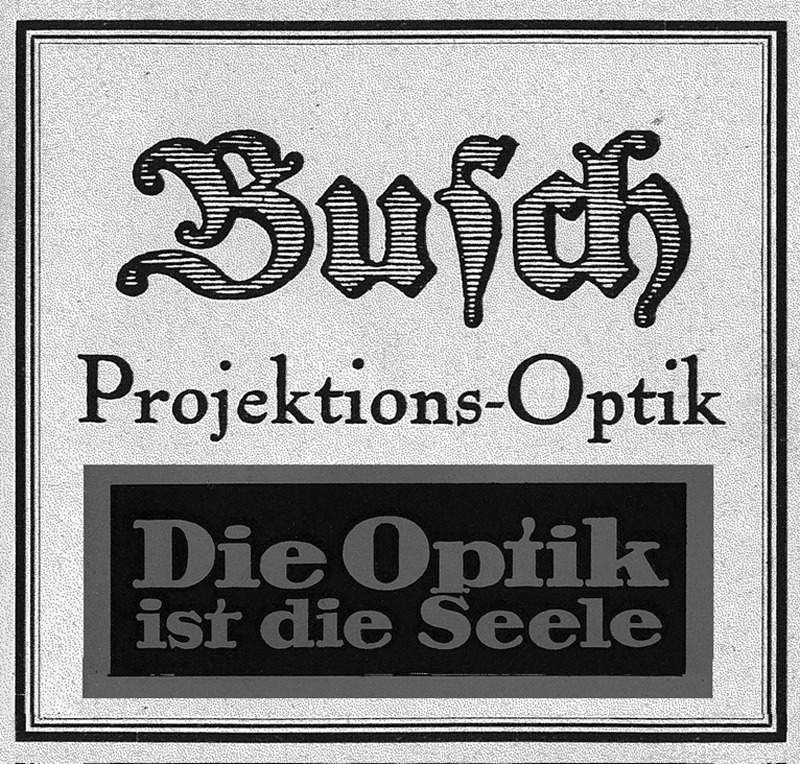 Projektionsoptik Busch F0506E 001 B